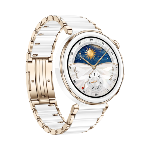 HUAWEI WATCH GT 5 Pro 42 mm Ceramic White - Image 3